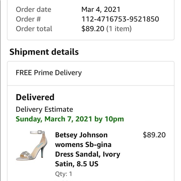 Bridal shoes- Blue by Betsey Johnson - Picture 4 of 4